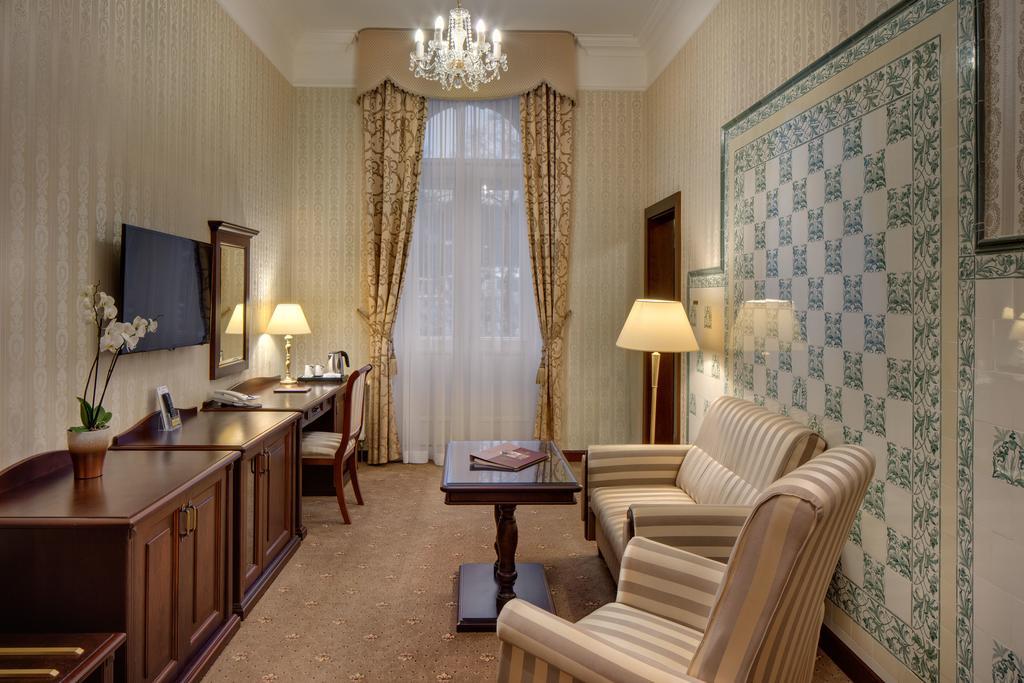 Ensana Nove Lazne Otel Mariánské Lázně Oda fotoğraf